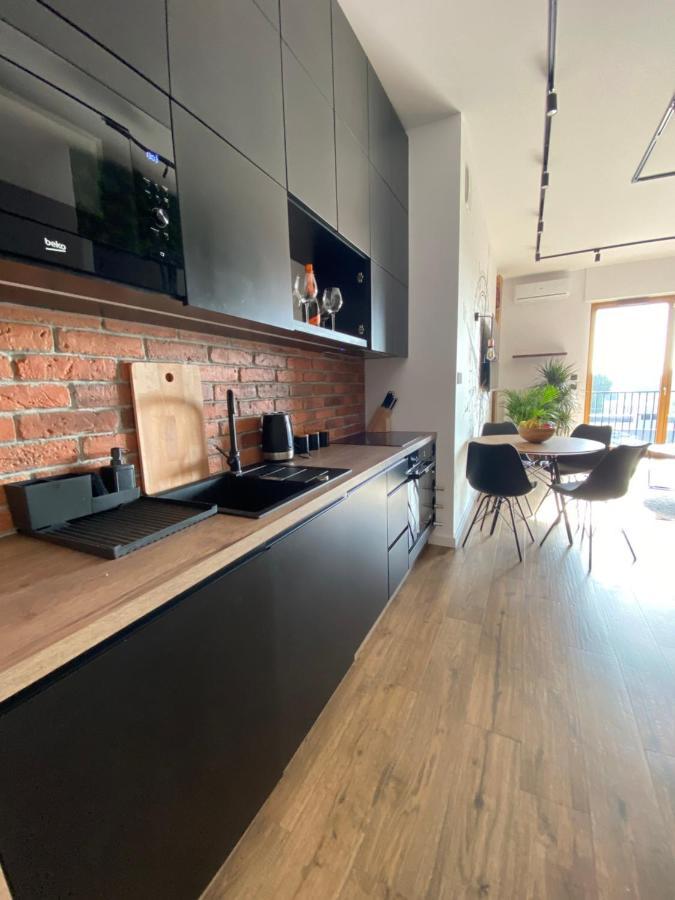 Alpaka Apartments Gdansk -W Cenie Parking, Wifi, Sauna I Silownia - Przepiekny Widok Na Starowke I Motlawe Εξωτερικό φωτογραφία